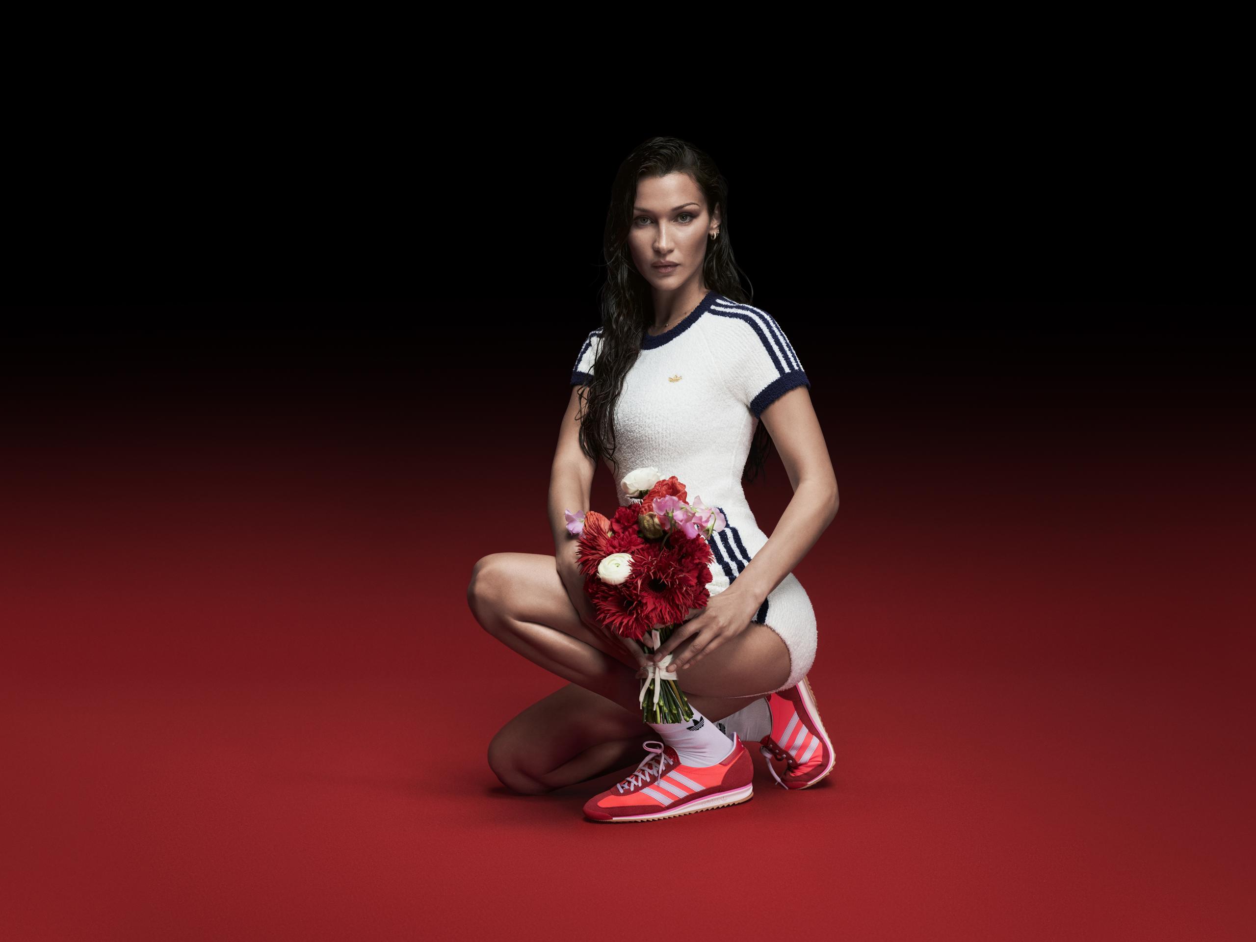 adidas Originals SL 72 Campaign Featuring Bella Hadid 670180