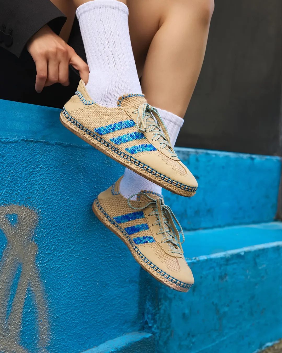 CLOT by Edison Chen x adidas Gazelle "Blue Bird"